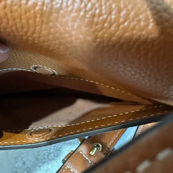Coach Tan Crossbody Bag - Picture 4 of 10